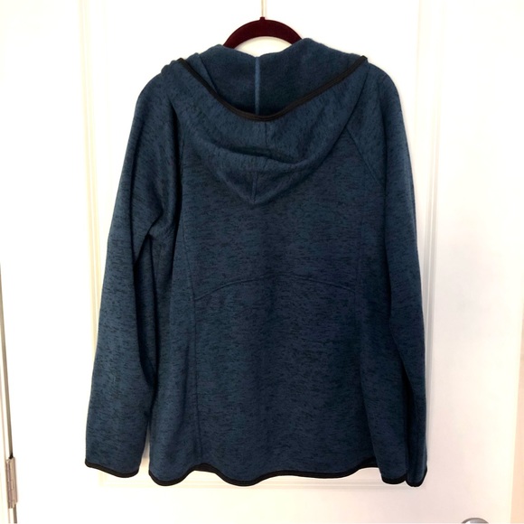 Ladies Ideology Half Zip pullover hooded sweatshirt - Picture 5 of 6